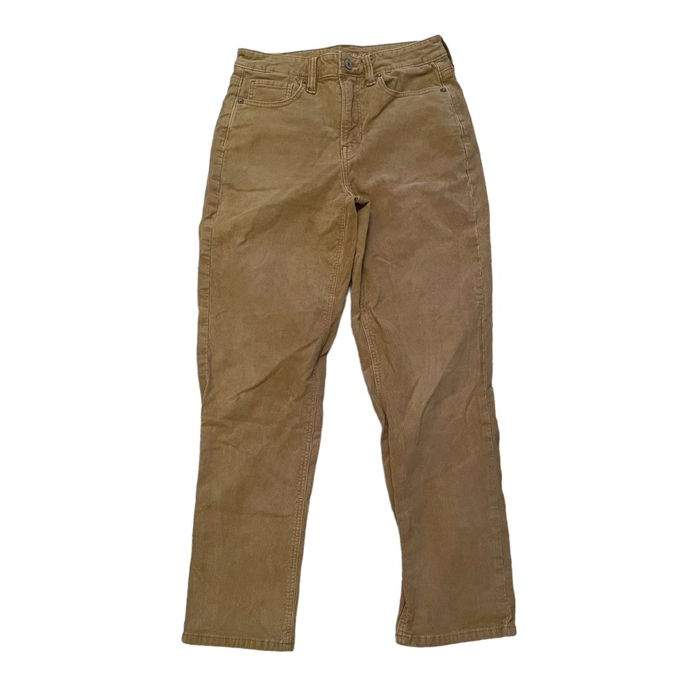 American Eagle brown corduroy mom jeans size 4